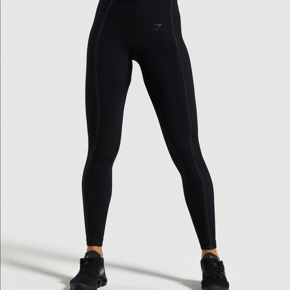 Gymshark ultra seamless black leggings